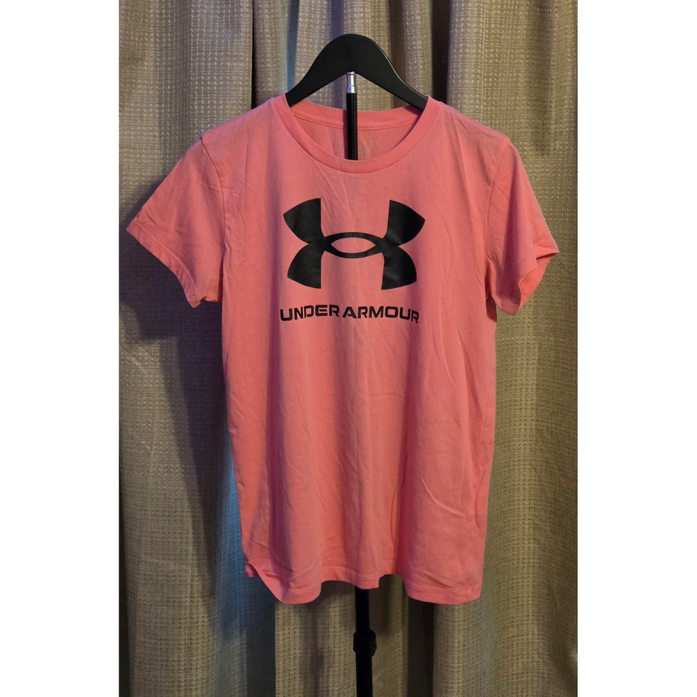 Under Armour The Classic Tee Short Sleeve T-Shirt Women's Size Medium Pink